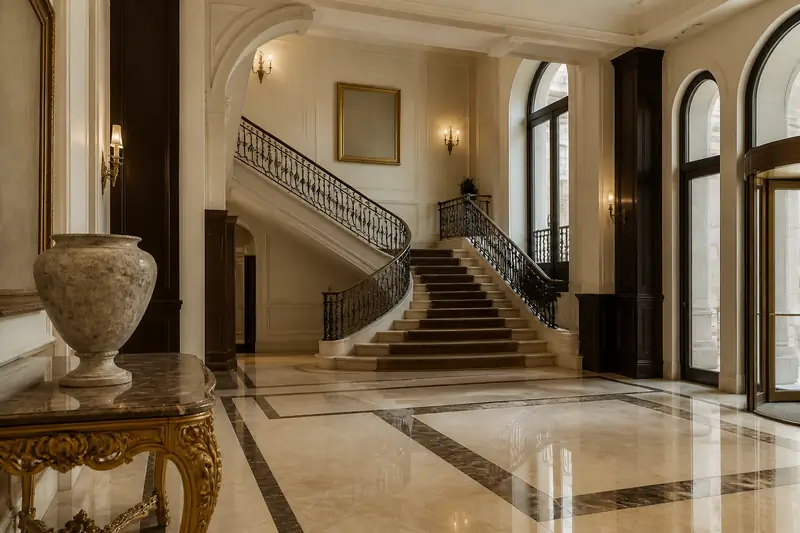 Mramorová hala hotelu Crown Residence